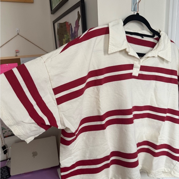 Cropped Rugby Shirt - Picture 1 of 3